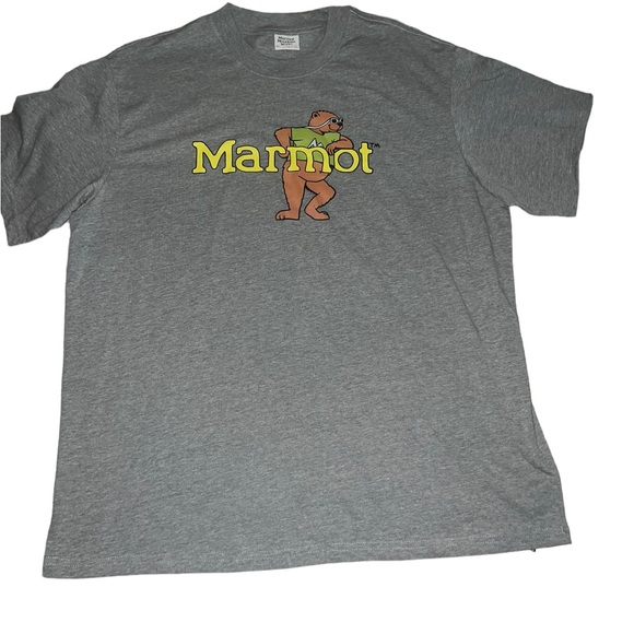 Marmot Other - 2 Shirts! NWT Marmot Mountain Works Men's Sz XL Leaning Marty Gray Graphic T